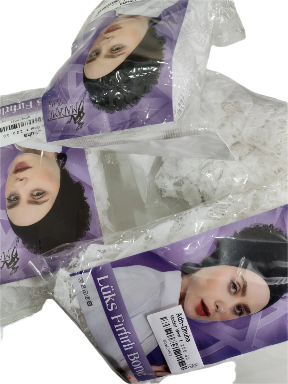 MADAME HIJAB BONE CAPS