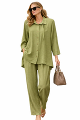 STARPARK COORD SET PALE GREEN