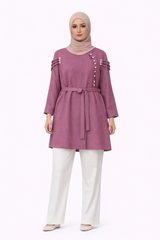 FLYIKA MODA LENIN COORD SET