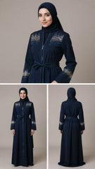 Aselle Abayas with Embroidery & Stonework