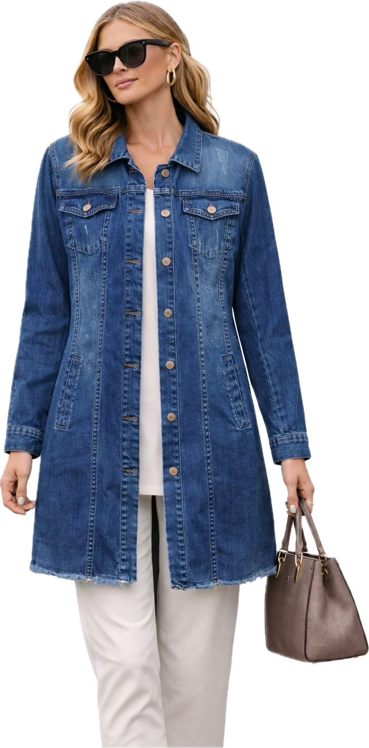 Women’s Denim Tunic – Classic Style Rugged
