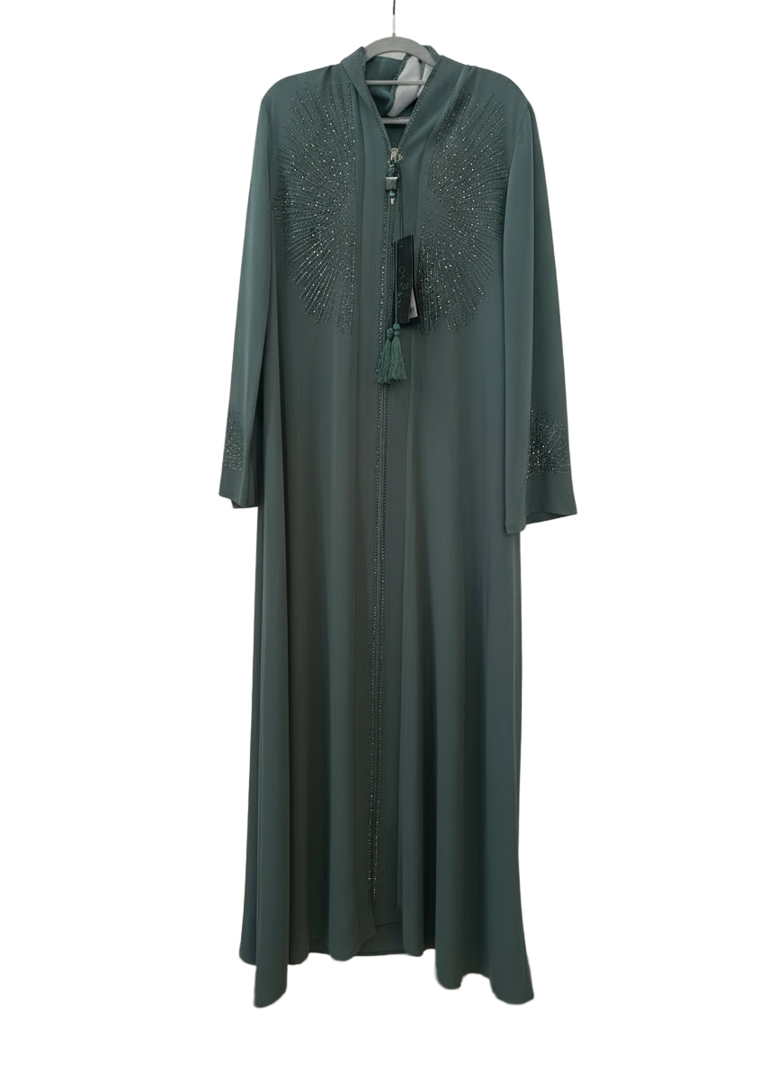 GIZAR ABAYA STONE CHAIN (#AB-25Y7939)