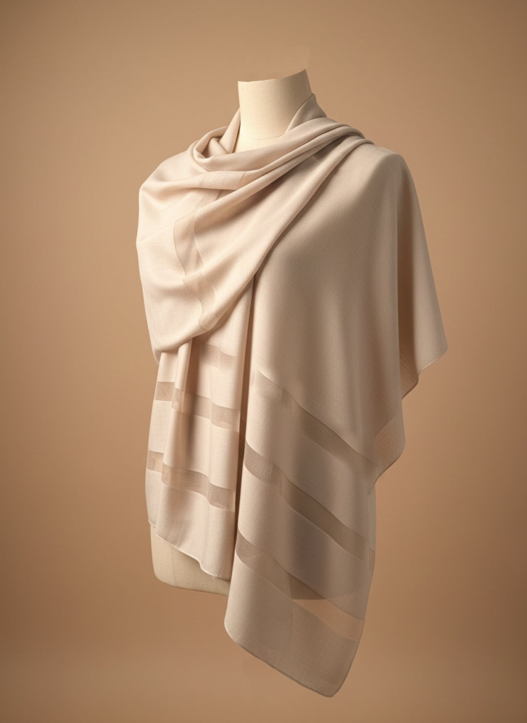 Beige  against a beige background