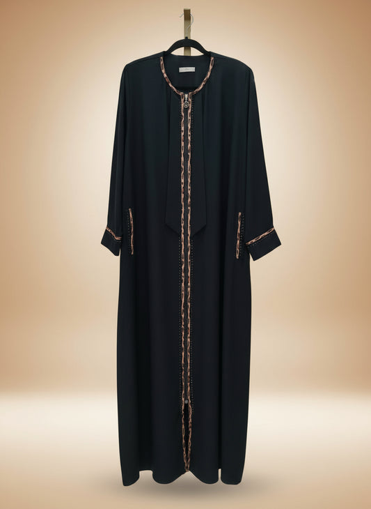 RABIA ABAYA DIMOND CHAIN (#AB-25Y7938)