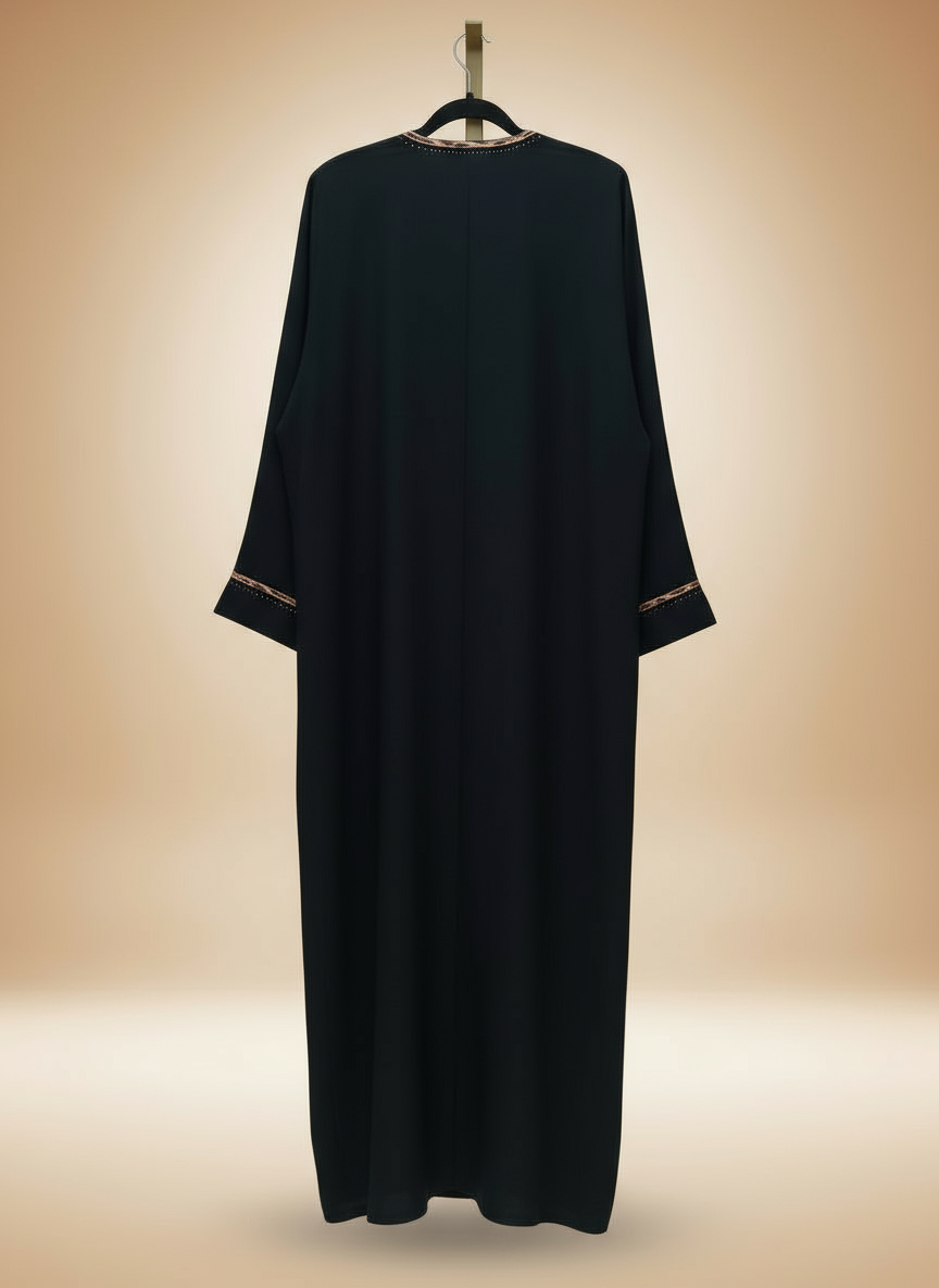 RABIA ABAYA DIMOND CHAIN (#AB-25Y7938)