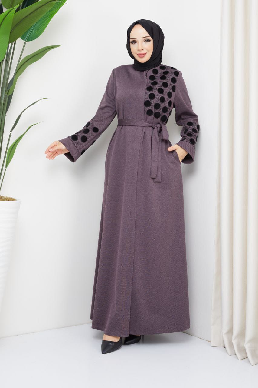 Royal Orchid Abaya
