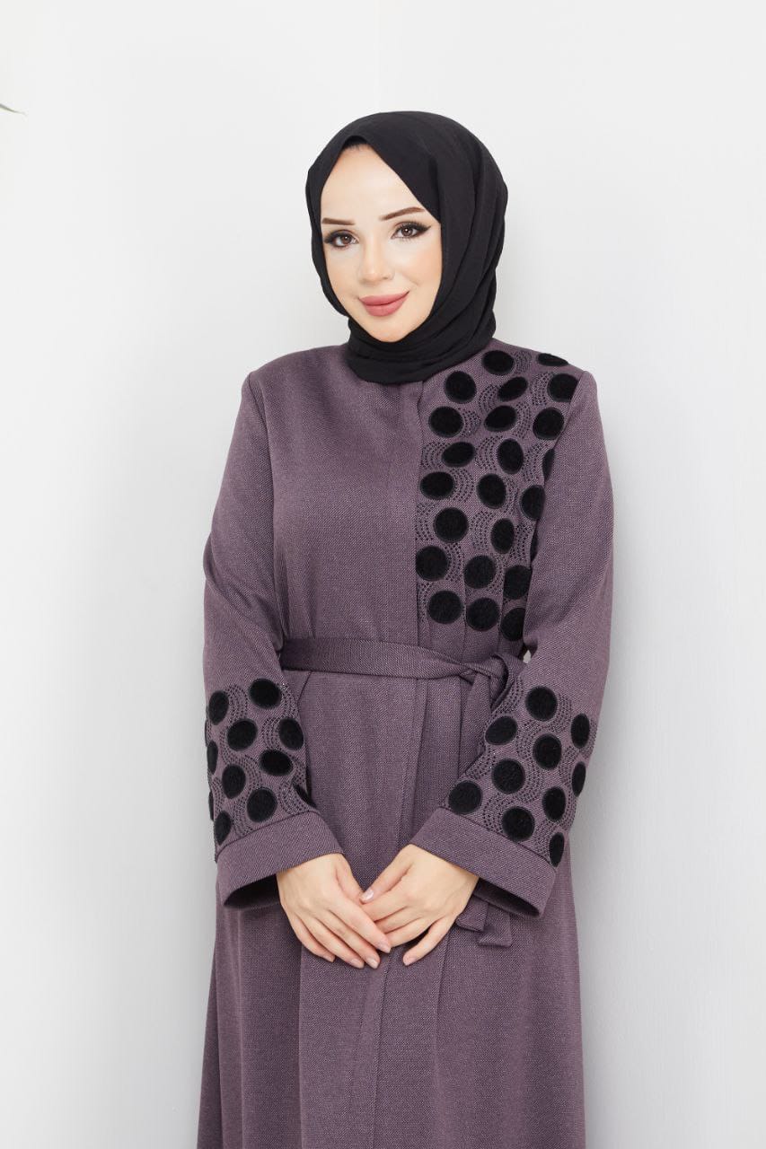 Royal Orchid Abaya