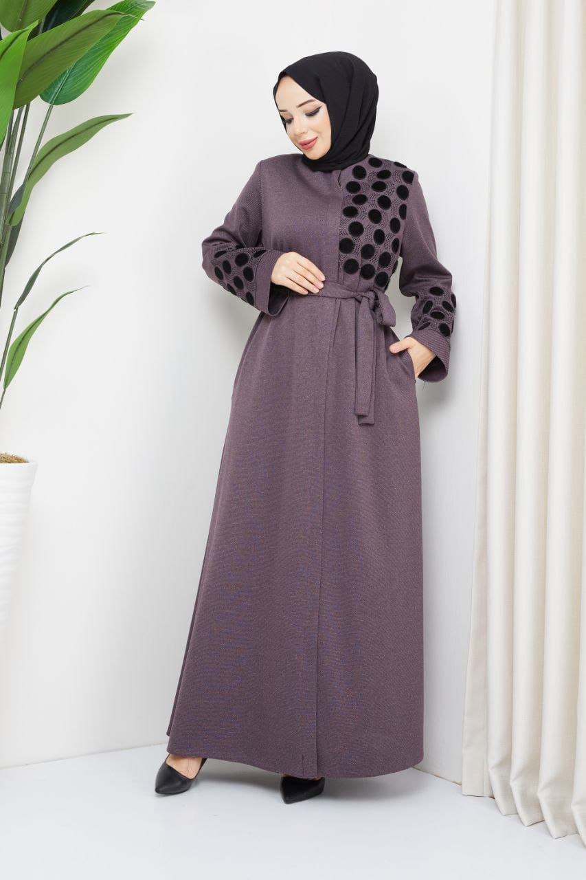 Royal Orchid Abaya