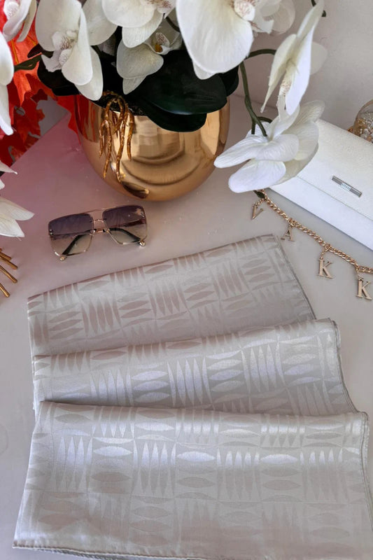 Jacquard shiny stoles-1