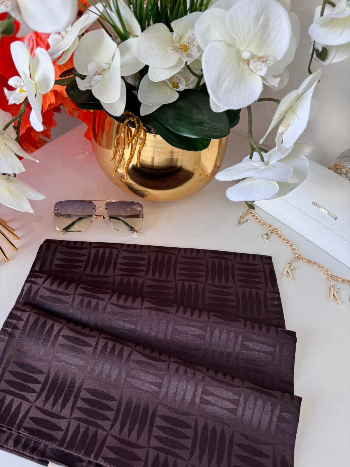 Jacquard shiny stoles-1