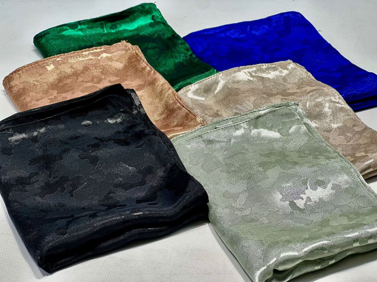 Jacquard marble stoles