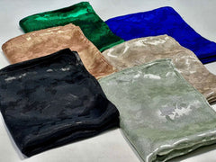 Jacquard marble stoles
