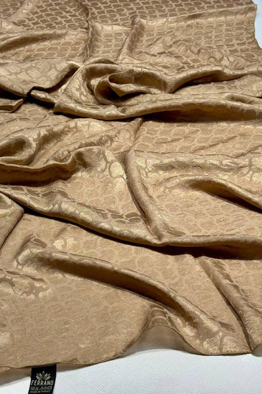 Jacquard stoles with circle design