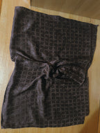 Jacquard stoles with circle design