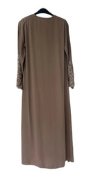 SEHWAR ABAYA WITH AMBROIDERY AND STONE