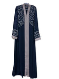GIZAR ABAYA BOLD WORK (#AB-25Y7941)