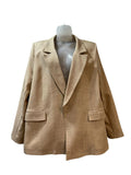 QUIZZ LINEN COAT