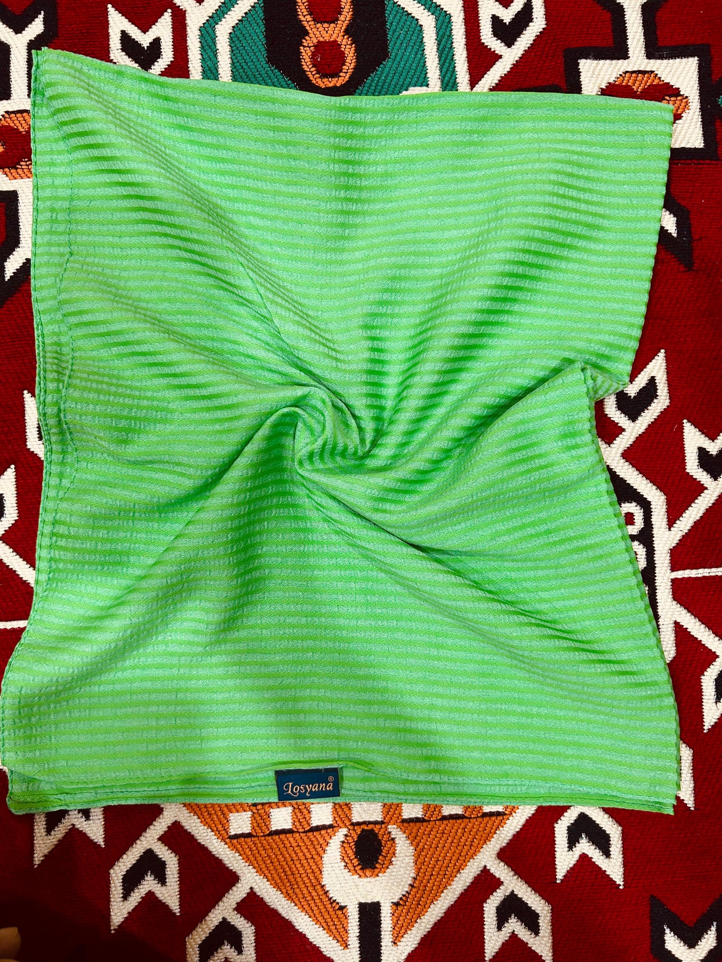 Losyana Striped Lightweight Scarf