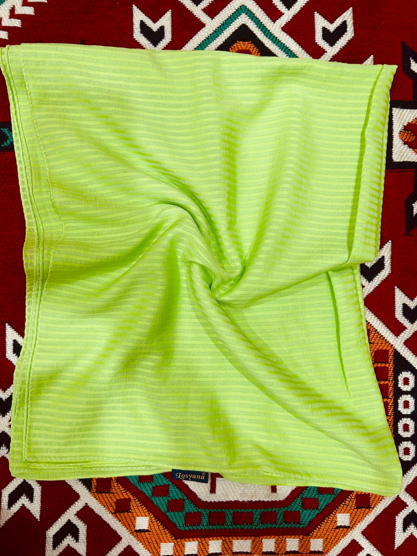 Losyana Striped Lightweight Scarf