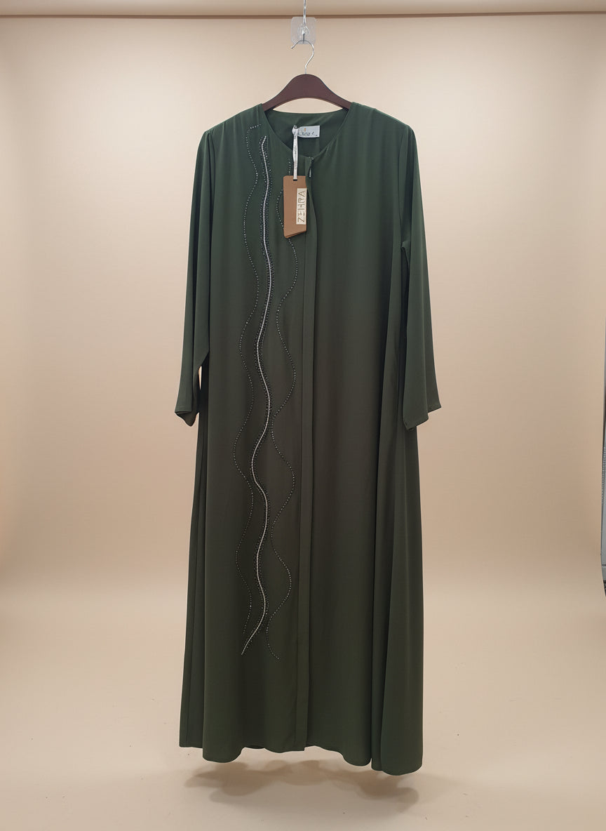 ZEHRA ABAYA DIAMOND LINE (#AB-25Y7937)