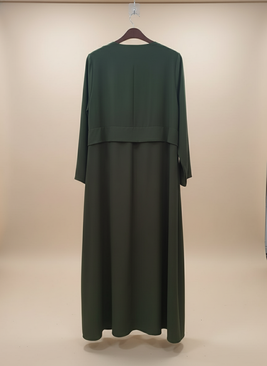 ZEHRA ABAYA DIAMOND LINE (#AB-25Y7937)