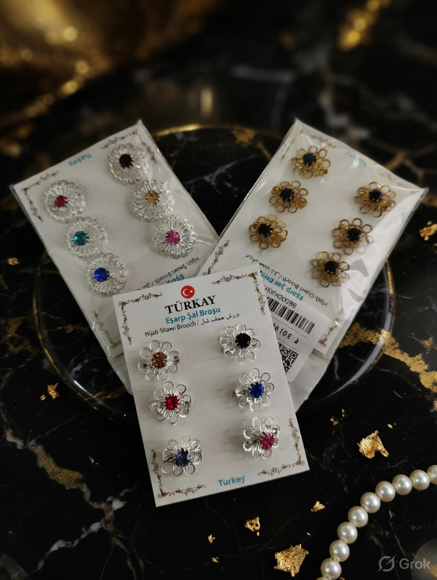 HIJAB SHAWL BROOCH