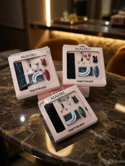 MAHRU HIJAB SET PINS (#AB-25Y7926)