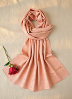 FERRANO FLORAL JACQUARD STOLES SELFPRINT SHINEY DESIGN