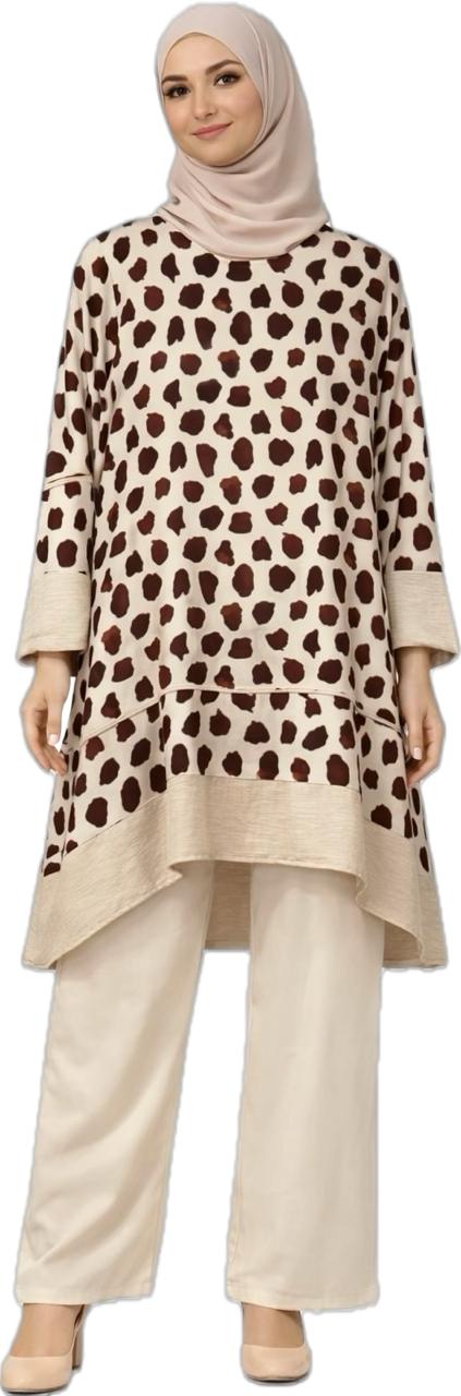 CORD SET PECILI PATTERN (#AB-25Y7923)