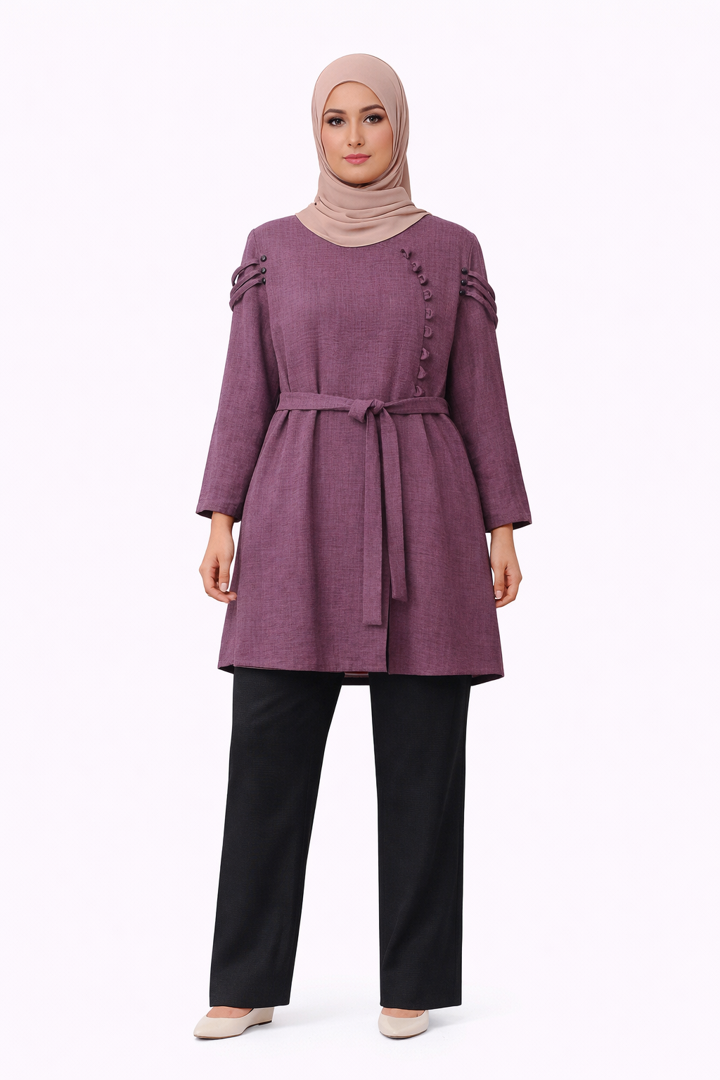 FLYIKA MODA LENIN COORD SET