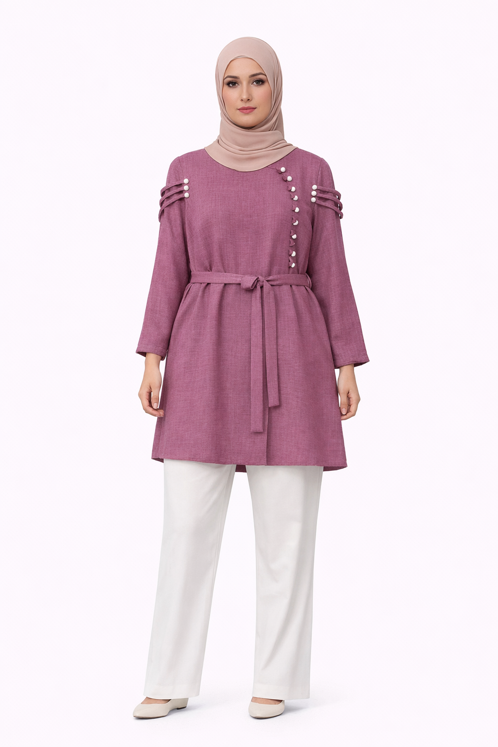 FLYIKA MODA LENIN COORD SET