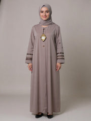SEHWAR ABAYA WITH AMBROIDERY AND STONE (#AB-25Y7925) Sawesgr32015